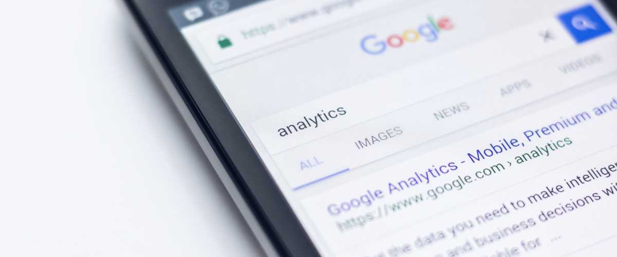 Google Analytics for Realtors photo of a device with Google Analytics for Realtors